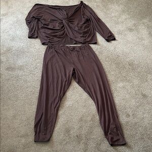 Fashion Nova Chocolate Lounge Set